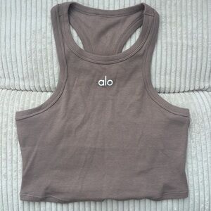 ALO Women's Taupe Aspire Tank